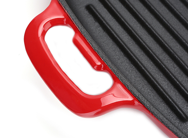 11 inch cast iron Loop help handle frying grill pan