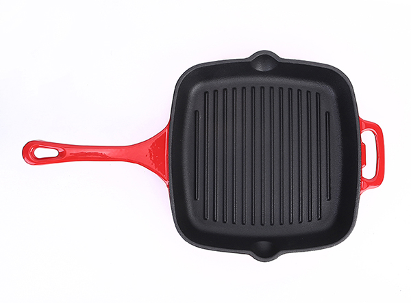 enameled cast iron grill