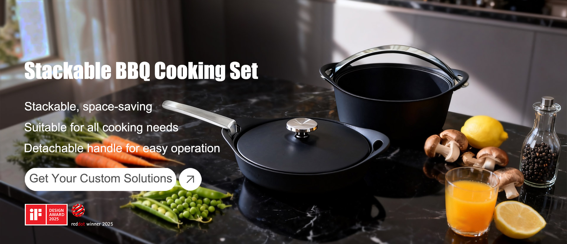 BBQ cooking set