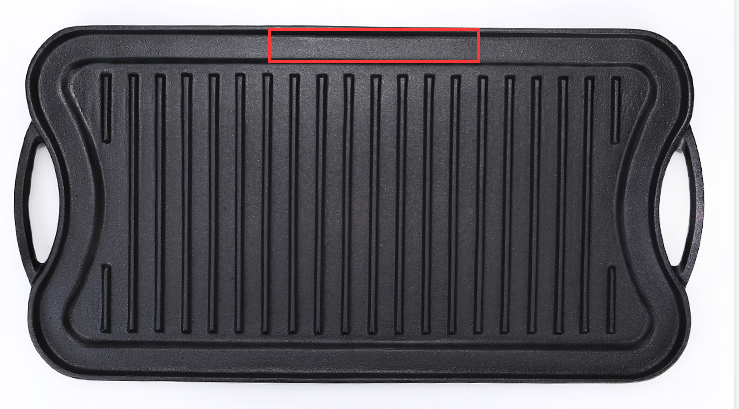 Cast Iron Rectangular Pan