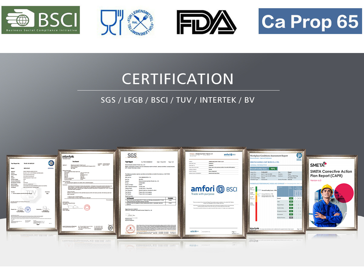 Product Certificate of Sarchi