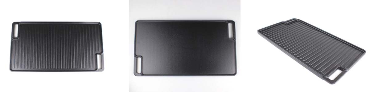 rectangle skillet plate reversible griddle pan
