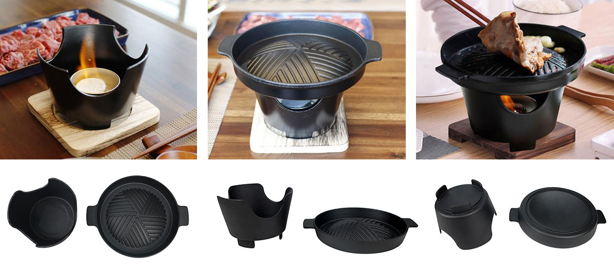 Korean BBQ Grill: Mini Smokeless Barbecue Grill