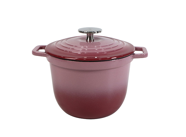 enamel cast iron cooking rice pot