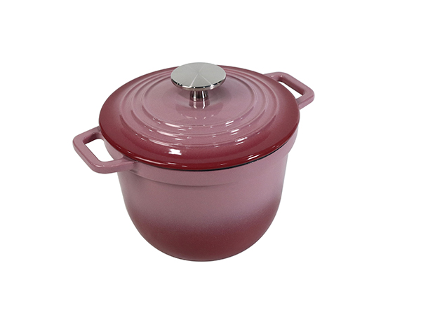 enamel cast iron cooking rice pot