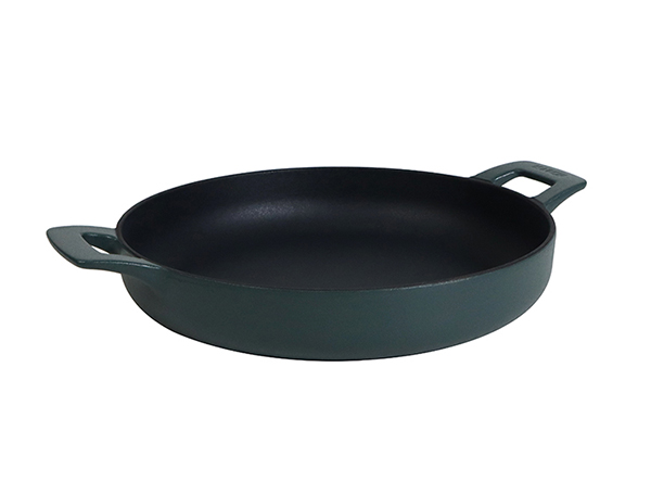 11 Inch-Castiron Dual handle Pan