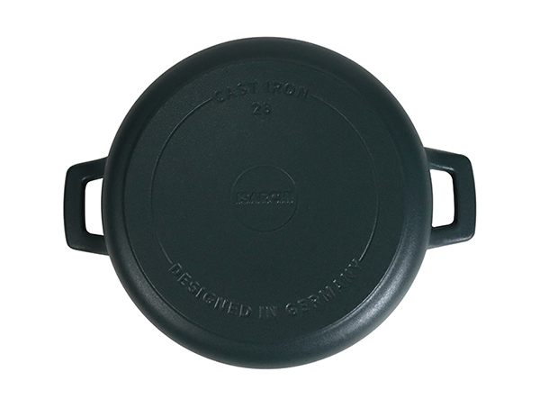 11 Inch-Castiron Dual handle Pan