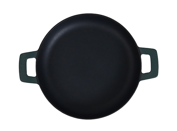 11 Inch-Castiron Dual handle Pan