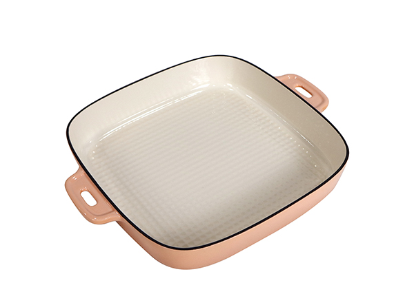Classic Enameled Cast Iron 11-Inch Roasting Lasagna Pan