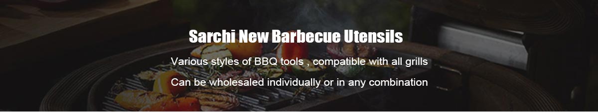Grill Utensils 4PC Stainless Steel BBQ Tool Set Supplier