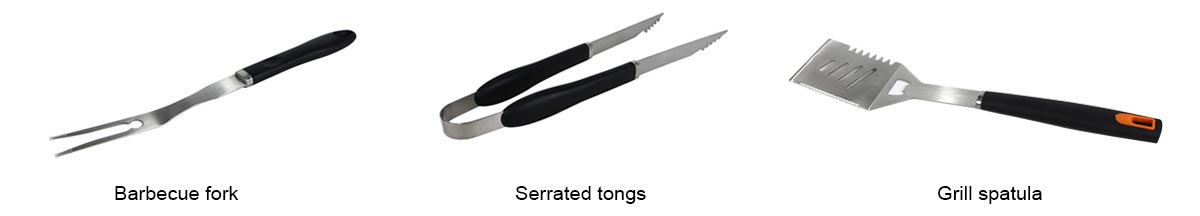 Grill Utensils 4PC Stainless Steel BBQ Tool Set Supplier