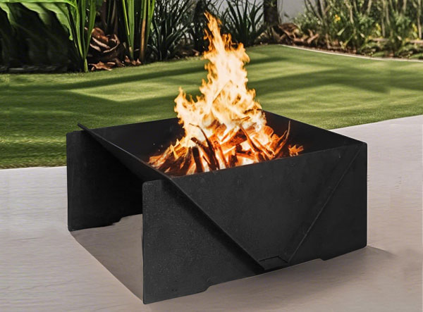 Camping Campfire Grill Portable Folding Charcoal Firepit