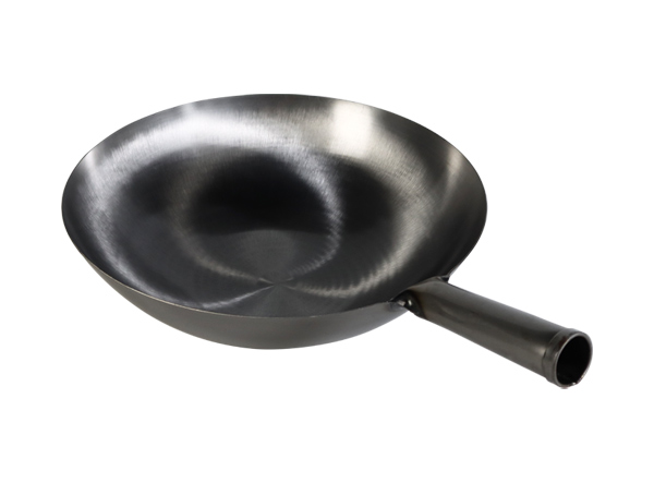 Wholesale Traditional Japanese Wok Uncoated Carbon Steel Stir Fry Pan