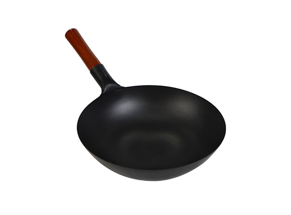 Lightweight Commercial Thin Non-stick Carbon Steel Chinese Wok