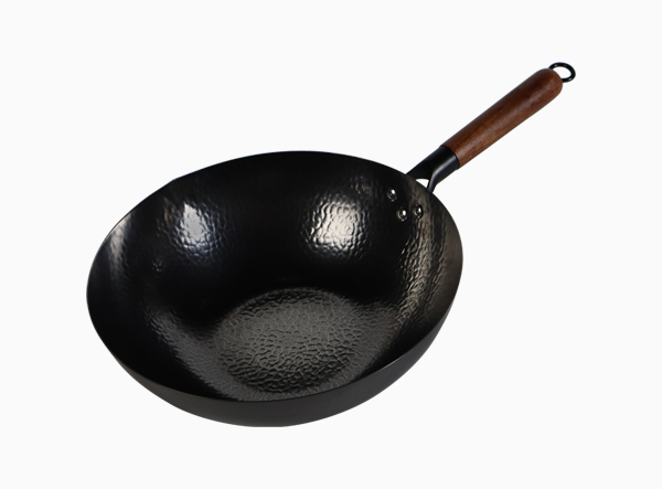 Chinese Hammered Ultra-lightweight Thin Carbon Steel Peking Wok