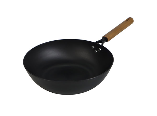 Traditional Chinese Iron Pot Lightweight Cast Iron Wok