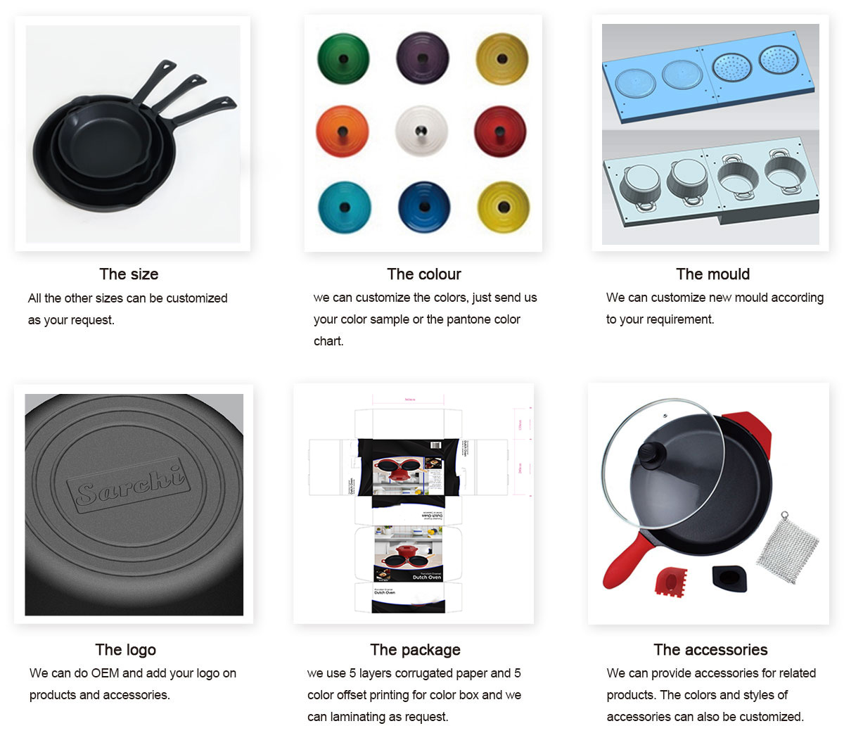 cast iron cookware sizzling plate with wood tray