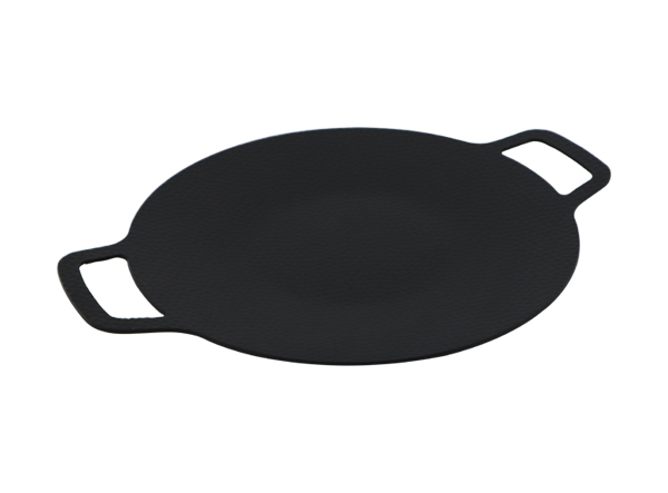 Non-stick Korean Meat Baking Carbon Steel BBQ Grill Plate