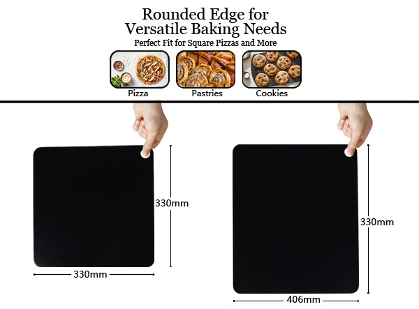 OEM Professional Non-stick Carbon Steel Pizza Steel OEM Professional Non-stick Carbon Steel Pizza Steel