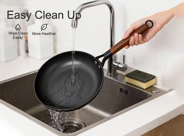 Chef Style Lightweight Cast Iron Skillet