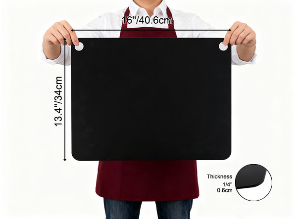 Pre-Seasoned Carbon Steel Pizza Baking Stone for Oven and Grill