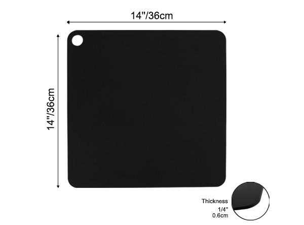 Portable 14'' Nitrided Pizza Baking Steel for Pizza