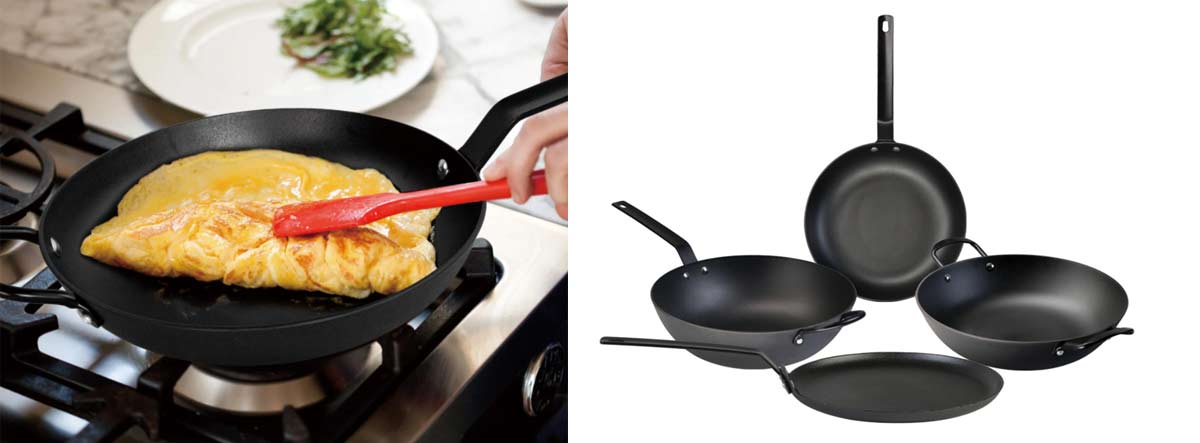 Lightweight Cast Iron Cookware Set | 4-Piece Skillet