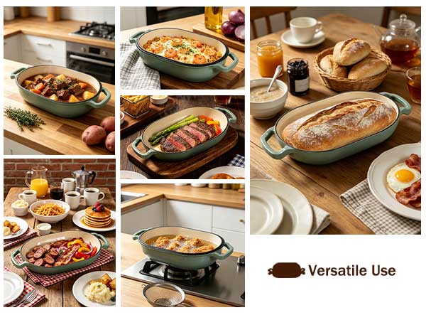 Private Label 2 in 1 Enameled Cast Iron Sourdough Bread Oven Private Label 2 in 1 Enameled Cast Iron Sourdough Bread Oven