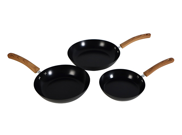 Ceramic Non-stick Nitrided Carbon Steel Fry Pan Ceramic Non-stick Nitrided Carbon Steel Fry Pan