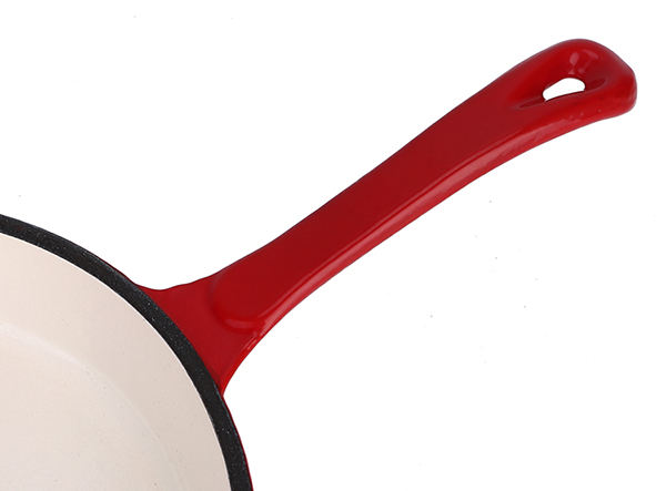 Three-piece enamel frying pan set