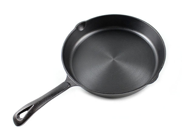 Polished Smoother Cast Iron Skillet