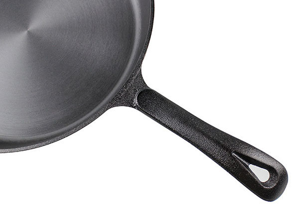 Polished Smoother Cast Iron Skillet