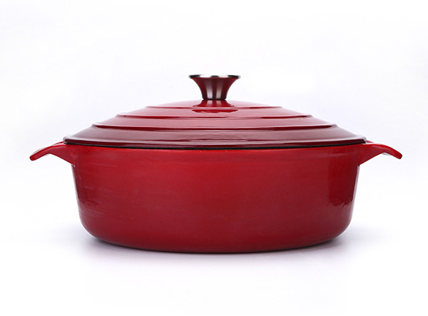 Oval Cast Iron Big Cast Iron Casserole