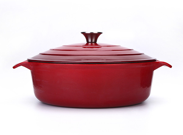 Oval Cast Iron Big Cast Iron Casserole