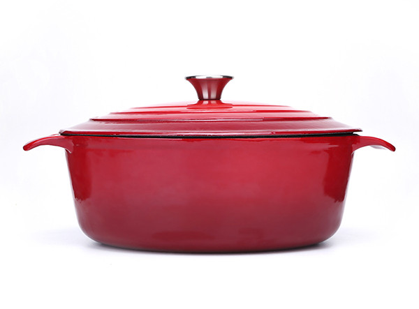 Oval Cast Iron Big Cast Iron Casserole