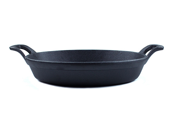 Cast Iron Round Dish Pan Kitchen Cast Iron Oval Dish