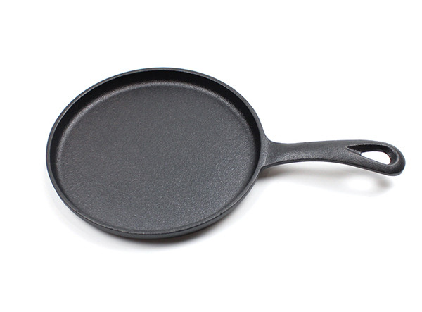 6 Inch 16cm Portable Small Mini Round Frying Pan Cast Iron Skillet