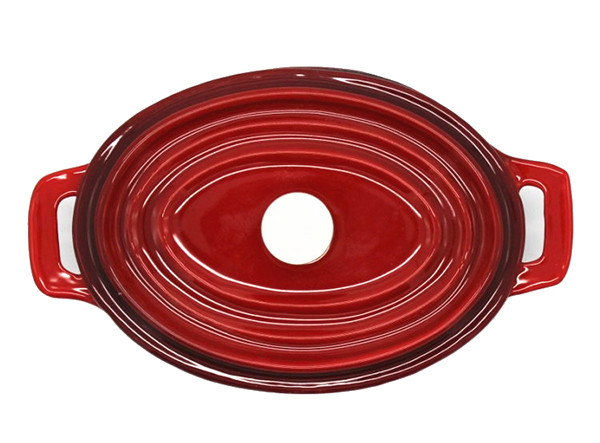 Mini Oval Cast Iron Enamel Pot