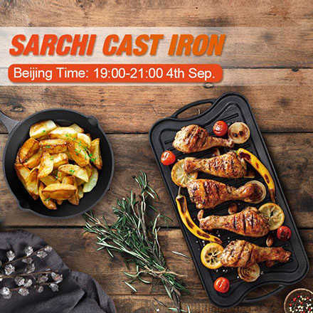 2020 Inspection Of Sarchi Cast Iron Cookware