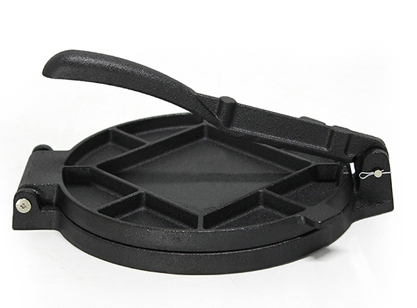 7 inch Pre-seasoned Cast Iron Tortilla cooking press