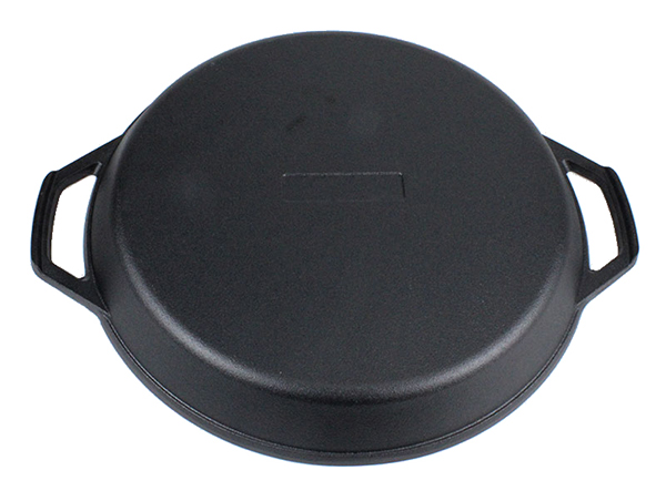 cast iron deep pizza pan