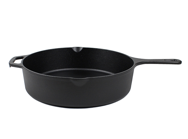 cast Iron Deep Big Volume Cast Iron Skillet Fry Pan