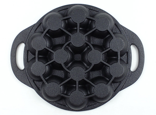 14 Hole Cast Iron Takoyaki Pan-Cast Iron Japanese Food Octopus Takoyaki pan