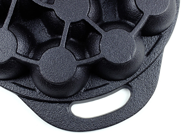 14 Hole Cast Iron Takoyaki Pan-Cast Iron Japanese Food Octopus Takoyaki pan