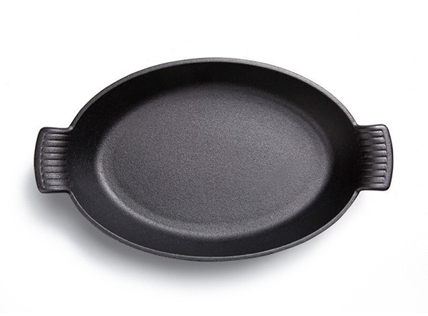 Cast iron fish pan dish pan plate