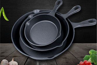 How to Smooth Cast Iron Skillet？