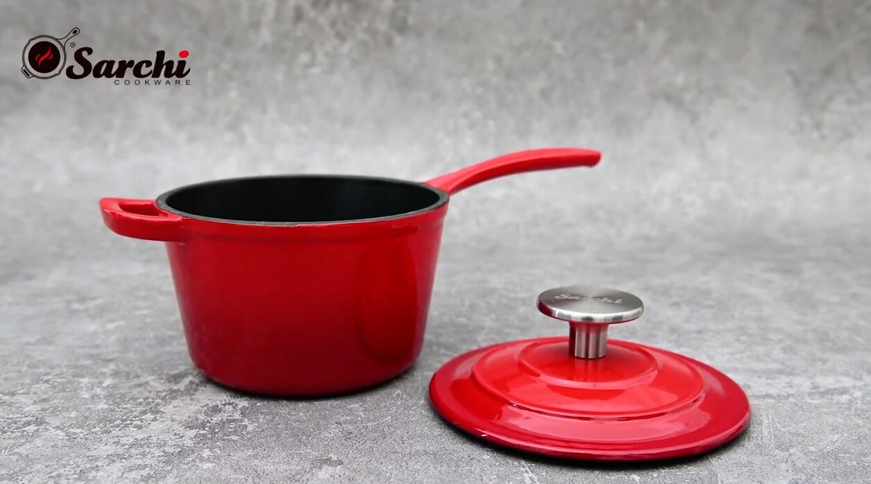 Dinnerware Sets Wholesale Cast Iron Enamel Sauce Pan