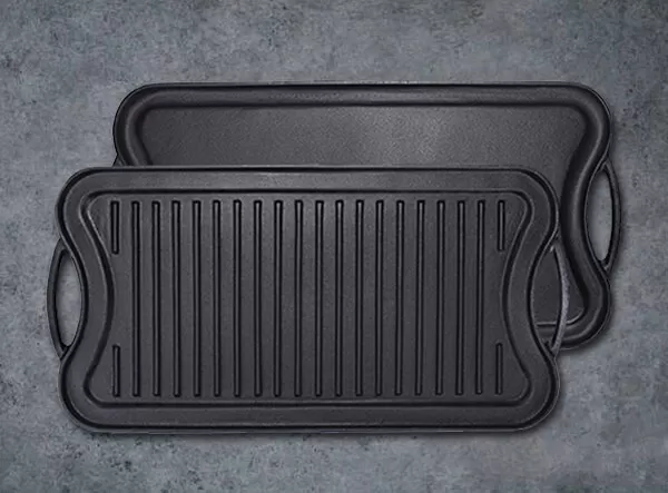 Cast Iron Rectangular Griddle