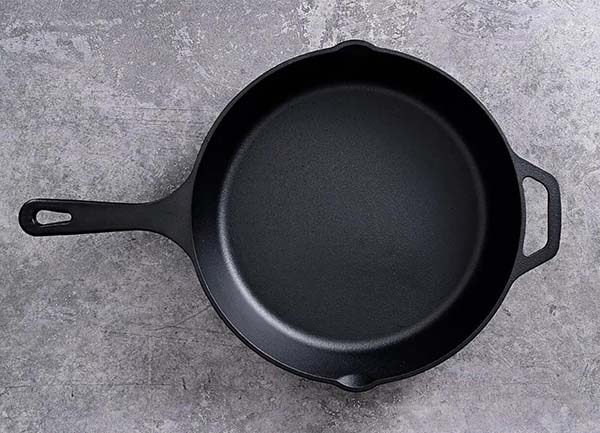 Cast iron cookware is perfect for everyday use in gourmet and home kitchens.