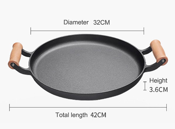 cast iron pancake pan